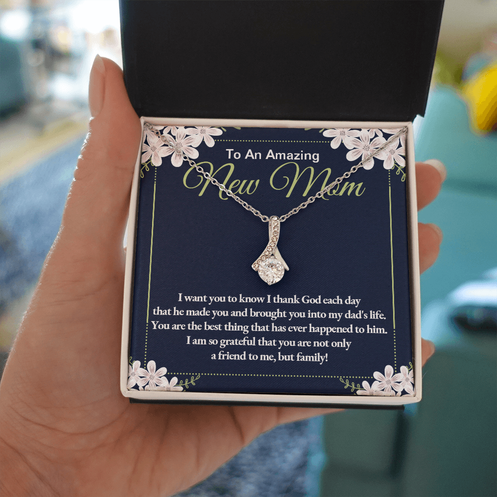 New Mom-"You Are Family" Alluring Necklace