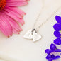 Congrats College Grad-"Dedication to Education" Sweetest Hearts Necklace