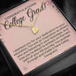 Congrats College Grad-"Dedication to Education" Sweetest Hearts Necklace