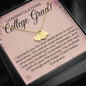 Congrats College Grad-"Dedication to Education" Sweetest Hearts Necklace