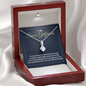 To My Son's Girlfriend-"You Are Family" Alluring Necklace