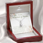 My Best Friend, My Matron of Honor-Alluring Beauty Necklace (mahogany box)