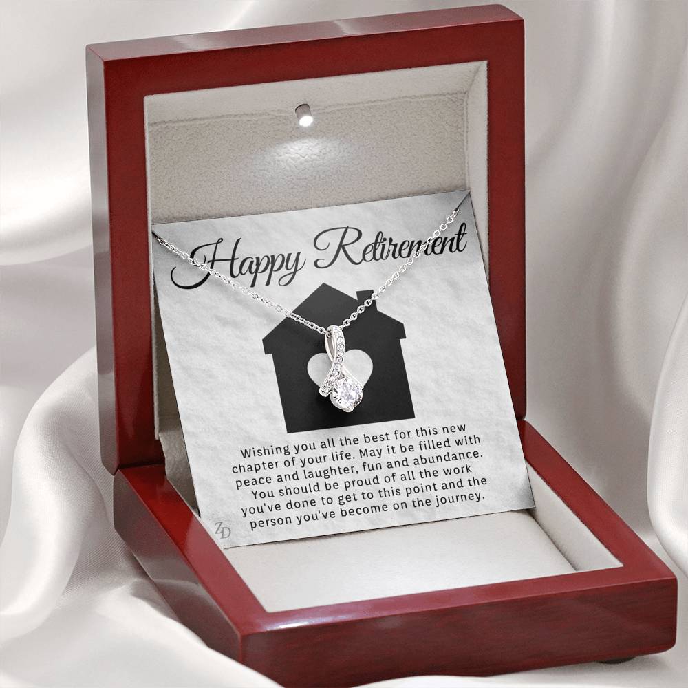 Happy Retirement-"You Should be Proud" Alluring Necklace