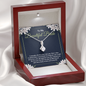 To My Beautiful Bride-"Our First Day" Alluring Necklace