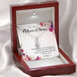 "Wedding Memories with My Matron of Honor" Alluring Necklace (mahogany box)