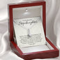 To My Stepdaughter-"You Are a Gift" Alluring Necklace - Zaya Designs