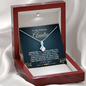 To My Amazing Auntie-"I Turn To You" Alluring Necklace