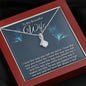 To My Beautiful Wife-"Our Love is Real" Alluring Necklace