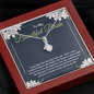 To My Beautiful Bride-"Our First Day" Alluring Necklace
