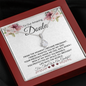 To Our Amazing Doula-"You Make Me Feel Safe" Alluring Necklace