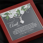 To The Best Aunt Ever-"I Am Grateful" Alluring Necklace
