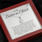 To My Sister in Christ-"Amazing Friend in Faith" Alluring Necklace