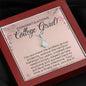 Congrats College Grad-"Worked Hard" Alluring Necklace