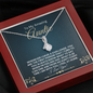 To My Amazing Auntie-"I Turn To You" Alluring Necklace