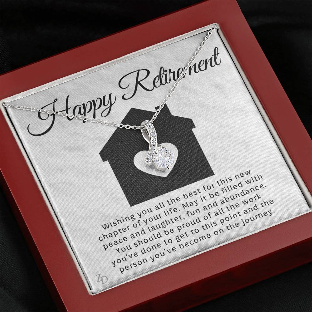 Happy Retirement-"You Should be Proud" Alluring Necklace