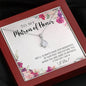 "Wedding Memories with My Matron of Honor" Alluring Necklace (mahogany box)