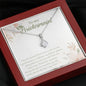 My Best Friend, My Bridesmaid-Alluring Beauty Necklace (mahogany box)