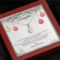 To Our Daughter-"Greatest Gift" Alluring Necklace