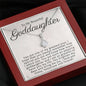 To My Beautiful Goddaughter-"Greatest Joy" Alluring Necklace