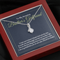 To My Brother's Girlfriend-"You Are Family" Alluring Necklace