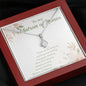 Thank You for Being My "Everything" Matron of Honor-Alluring Beauty Necklace (mahogany box)