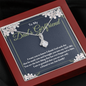 To My Dad's Girlfriend-"You Are Family" Alluring Necklace