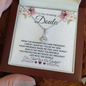 To Our Amazing Doula-"You Make Me Feel Safe" Alluring Necklace