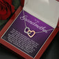 To My Grandmother-"Greatest Joy" Hearts Necklace