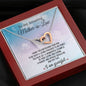 To My Mother-in-Law-"Wonderful Example" Necklace (mahogany box)