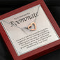 To A Wonderful Roommate-"Experiencing Life" Hearts Necklace