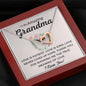 To My Amazing Grandma-"Meaning of Love" Hearts Necklace