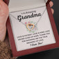 To My Amazing Grandma-"Meaning of Love" Hearts Necklace