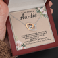 To My Amazing Auntie-Funny Card from Niece Necklace