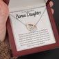 To My Bonus Daughter-"You Are Special" Necklace (mahogany box) 