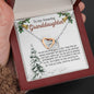 To My Amazing Granddaughter-You Brighten My Days, Hearts Necklace - Zaya Designs