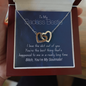 To My Bestie-"You're My Soulmate" Hearts Necklace