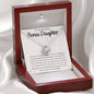 To My Bonus Daughter-"You Are Special" Love Necklace