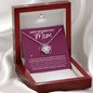 Happy Mothers Day Mom-You Deserve This" Necklace
