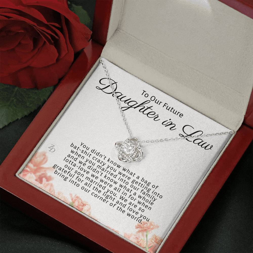 To My Daughter in Law-"Light and Love" Necklace