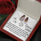 To My Bonus Sister-"Priceless Gift" Necklace (mahogany box)