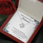 To My Bridesmaid-"I Will Treasure You" Necklace (mahogany box)