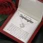 To My Stepdaughter-"You Are Special" Love Necklace (mahogany box)