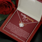 To My Amazing Mother-"Your Support" Necklace