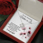 To My Mother-in-Law-"Thank You" Necklace (mahogany box)