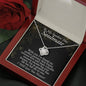 To My Smokin' Hot Soulmate-Sweetest Love-Necklace (mahogany box)