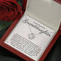To My Beautiful Granddaughter-"Greatest Joy" Necklace