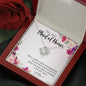 "Wedding Memories with My Maid of Honor" Necklace (mahogany box)