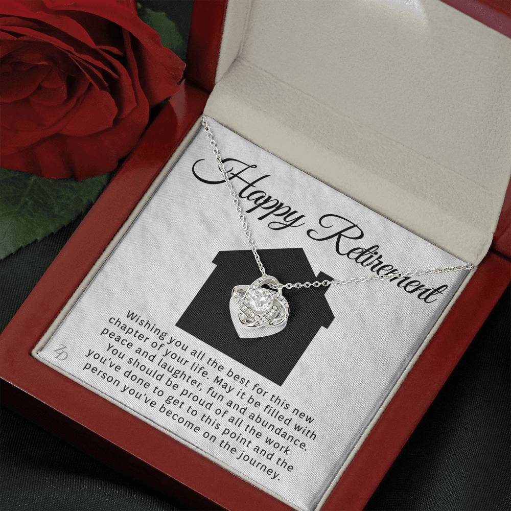 Happy Retirement-"You Should be Proud" Necklace