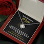 To My Wonderful Mom-"My Greatest Hope" Necklace