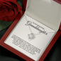 To My Beautiful Granddaughter-"Your Smile and Laughter" Necklace
